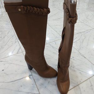 Saks 5Th Ave Leather Heeled boots